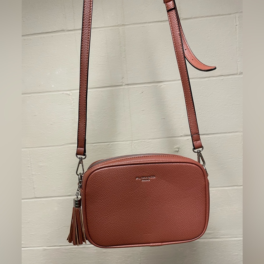 Flora and Co Paris Crossbody Brown Bag